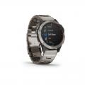   Garmin Quatix 6 Titanium - Titanium Gray with Titanium Band